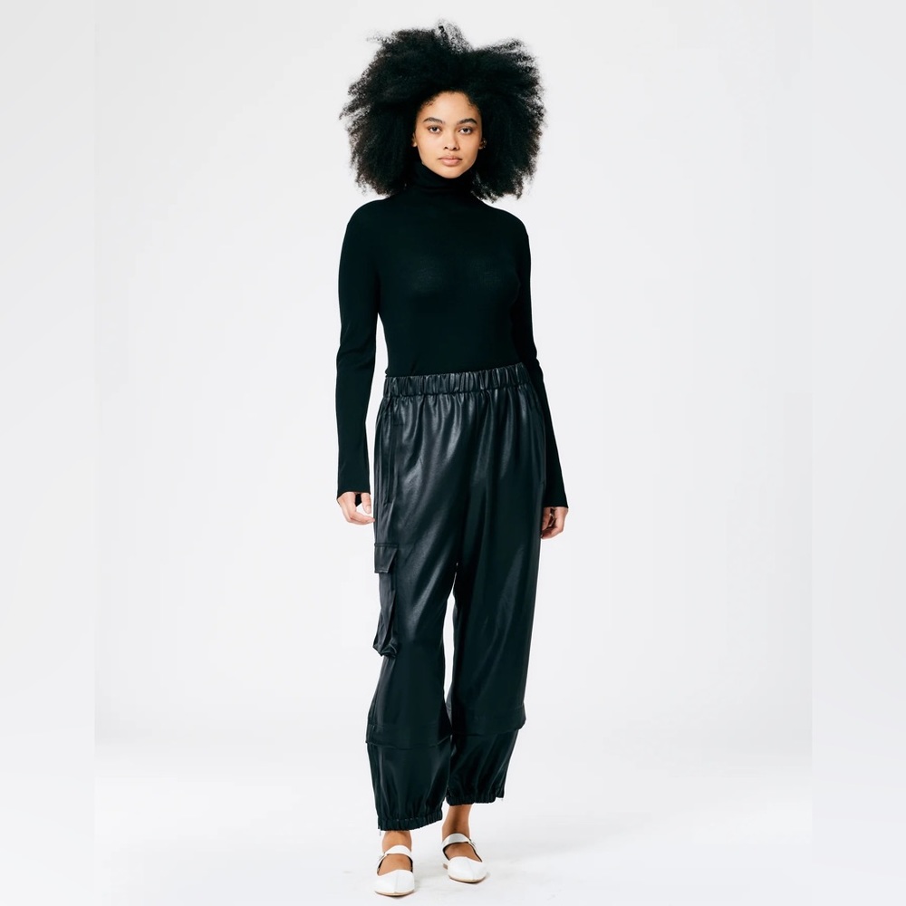 TIBI CELIA DRAPE PULL ON JOGGER - SMALL